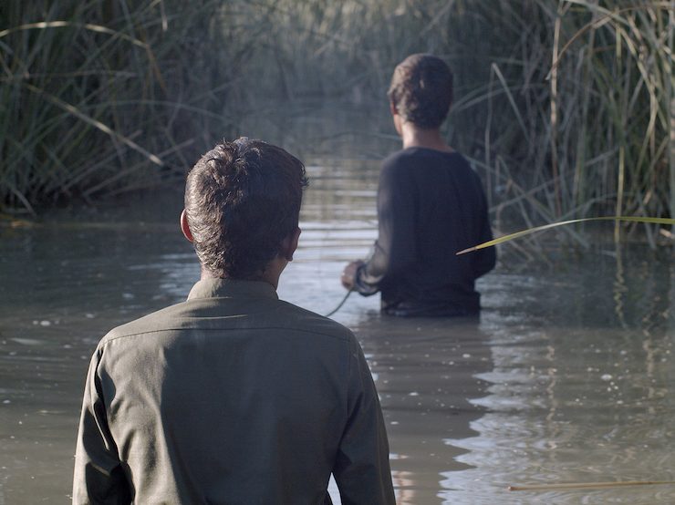 Alia Farid, Chibayish, 2022. UHD video, color, sound 20 m 18 s. Film still Commissioned by the Whitney Museum of American Art on the occasion of the Whitney Biennial 2022: Quiet as It Is Kept. Courtesy the artist.