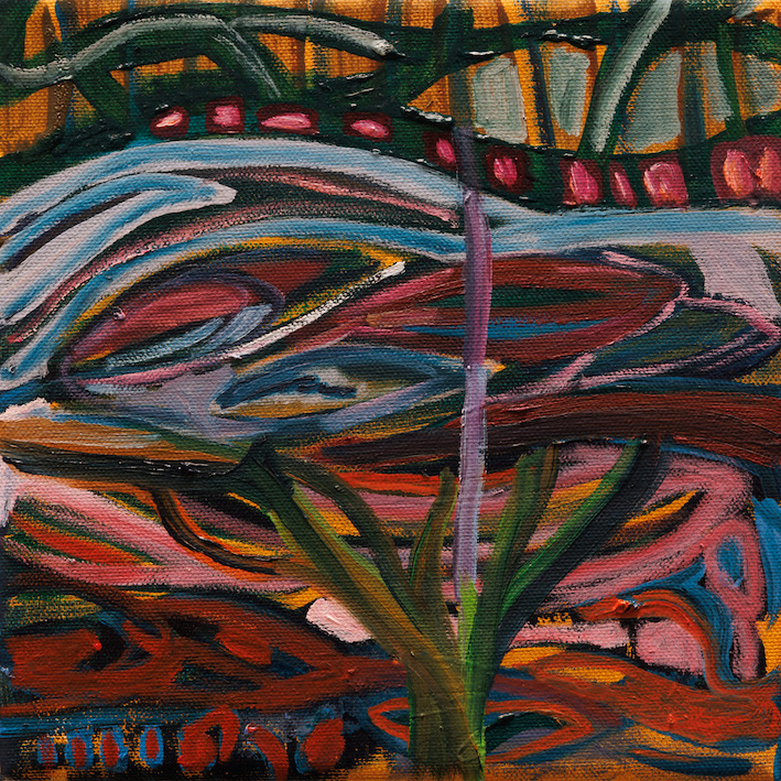 Alia Ahmad, 'Aspect 1.5 [مظهر١.٥]', 2024, oil on canvas, Courtesy the artist and Lawrie Shabibi, Photo by Anna Shtraus