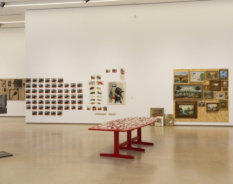 Exhibition view: "Intimate Garden Scene (in Beirut)" (2023). Courtesy of Ashkal Alwan
