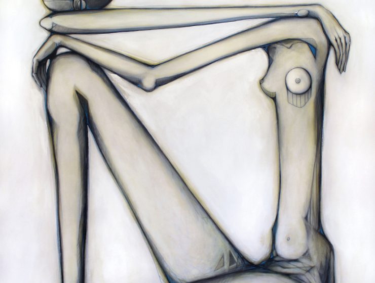 Asymmetrical Thoughts - 150 x 150 cm - Acrylic on canvas - 2021