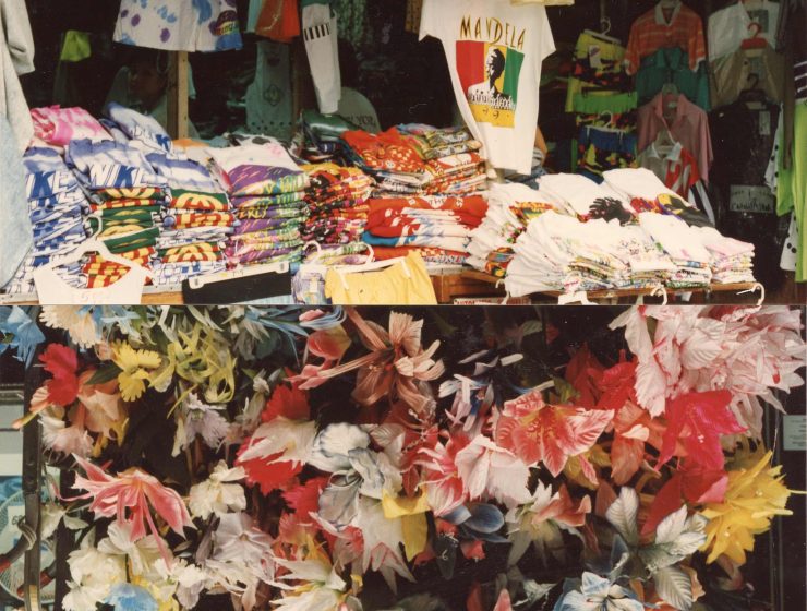 Flowers and T-Shirts, Dance on Canal series, digital photo montage, variable size 1993.