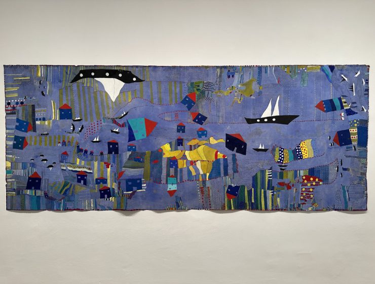 Huguette Caland's 'A Life in a Few Lines' exhibition at the Museo Reina Sofía, Madrid