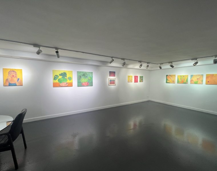 Rola El Hussein, 'Because the Grass Doesn’t Think About Its Garden' installation view.