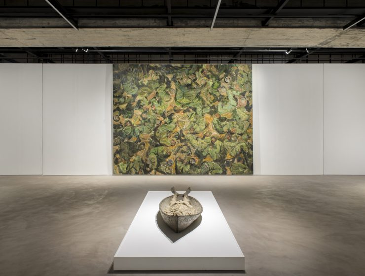 Installation View, A Harsh Beauty, 2020, Saleh Barakat Gallery, Beirut. Courtesy of Saleh Barakat Gallery. Photo ©Paul Hennebelle.