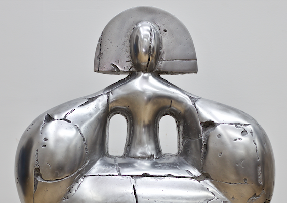 Manolo Valdes Infanta Margarita, 2018 Aluminium Edition of 1/1 100 x 71 x 43 cm, Anima Gallery