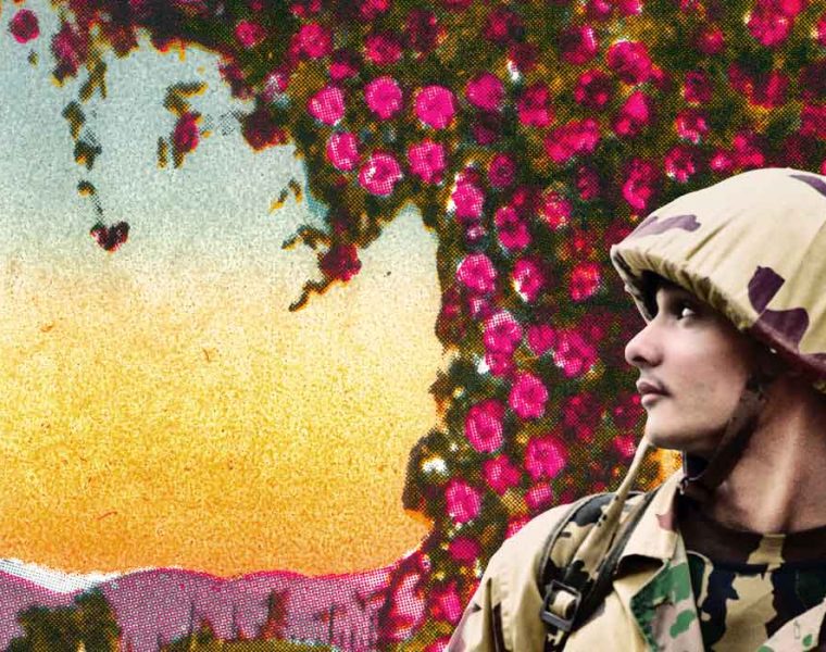 Nermine Hammam, Dreamland, I, from the Upekkha series, 90 × 68 cm, 2011, courtesy of the artist