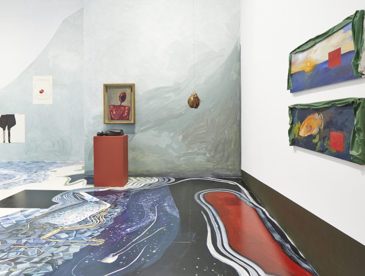 The Birthday Party, installation view ICA Boston, 2015–16 - Our narrative aimed to reengage works from ICA’s collection, as well as our own, through the lens of “sisterhood” - Photo by Charles Mayer.