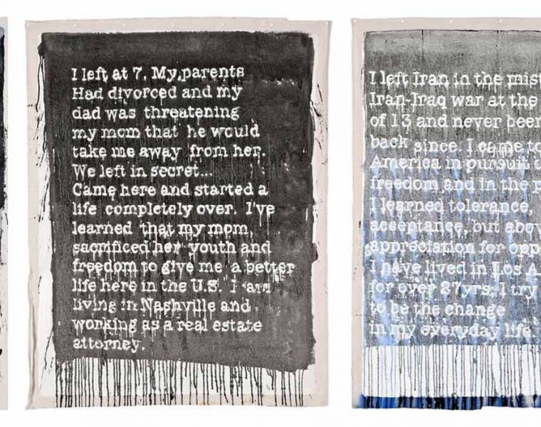 Farzad Kohan, Migration Stories at Ayyam Gallery
