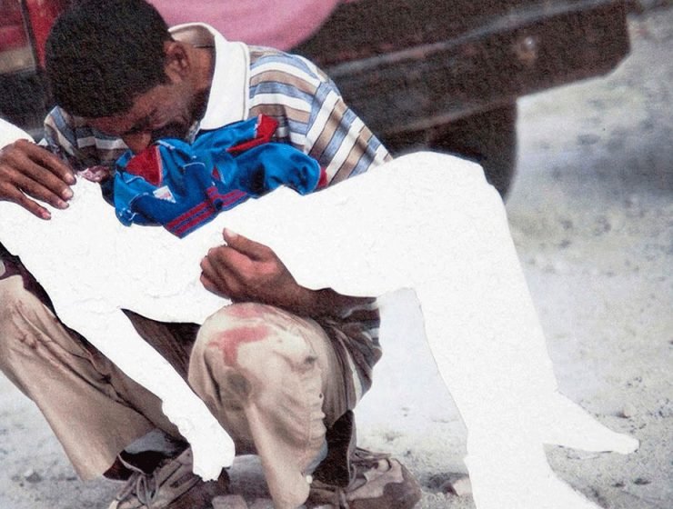 Untitled Images, 2014. Digital print on paper, 21 x 30 cm. Artwork courtesy the artist. Original photo by Manu Brabo