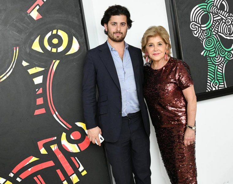 Leila and Alexander Heller at their new gallery space on the Upper East Side in New York. Courtesy of Leila Heller Gallery