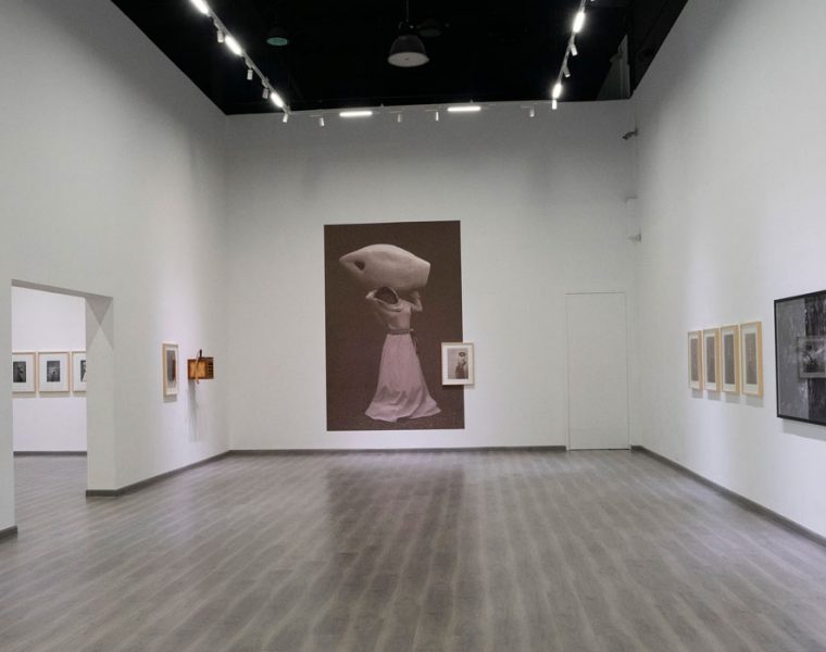 Ayyam gallery, installation shot by Sama Alshaibi