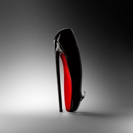 Christian Louboutin and David Lynch, pair of ballerinas for women, Ballerina Ultima model , Paris, 2007. Paris, Christian Louboutin House Archives © MAD , Paris / Photo: Hughes Dubois