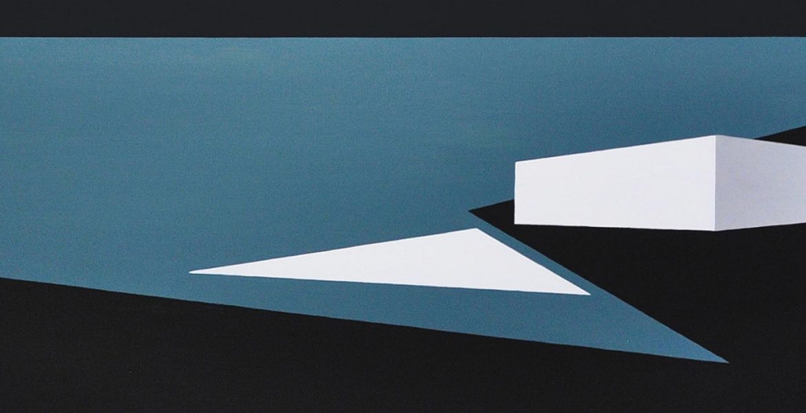 Marwan Chamaa, C120N1, 2021. Oil on canvas, 120 x 120 cm