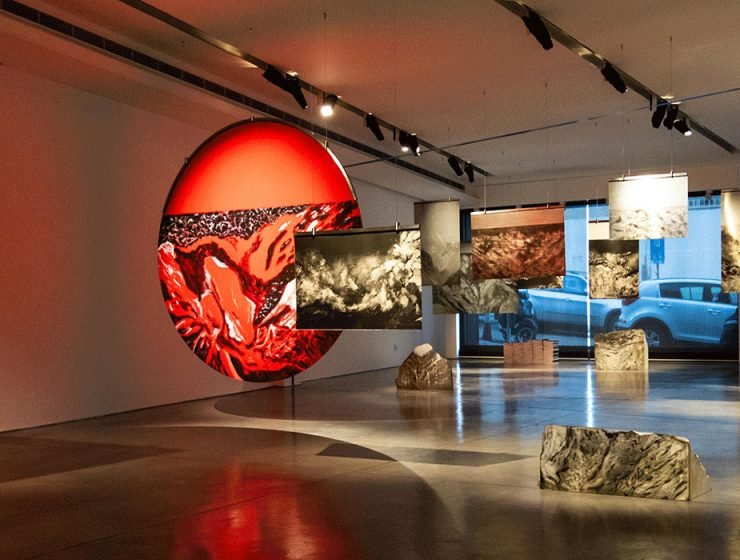 Hatem Imam, installation view. Threshold, Letitia Gallery, 2019. Photo by Mahmoud Rida. Courtesy of the artist and Letitia Gallery, Beirut