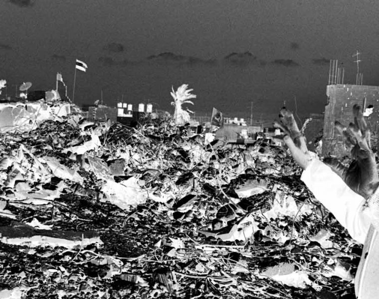 Rula Halawani, Untitled XX, 2002. Archival print, 90 x 124 cm each. Courtesy of Ayyam Gallery. IVAM, Generalitat Valenciana