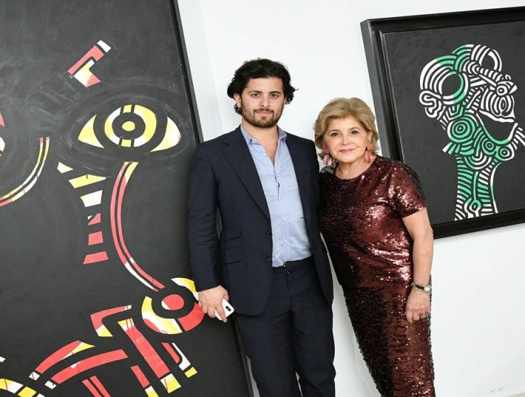 Leila and Alexander Heller at their new gallery space on the Upper East Side in New York. Courtesy of Leila Heller Gallery