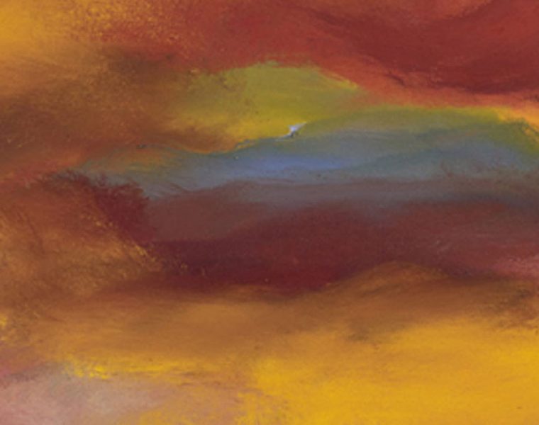 Jon Schueler, Look into Red, Romasaig, September 1988. Oil on canvas, 71 x 61 cm