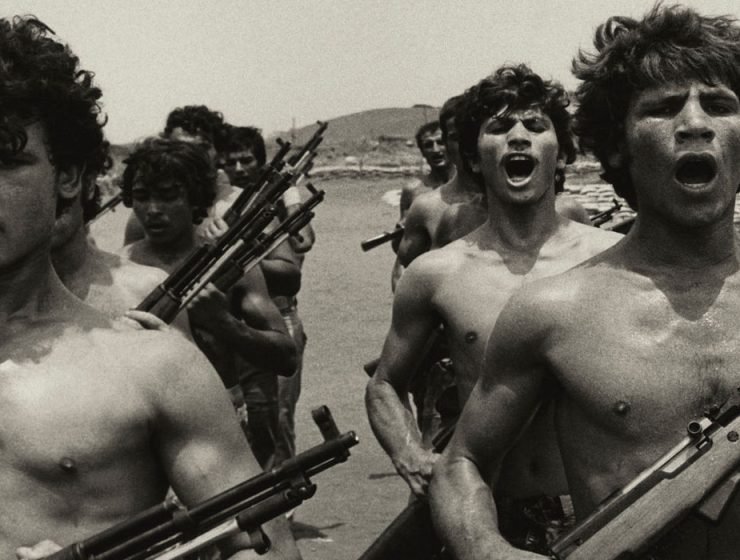 Palestinian Fighter Training in Beirut, 1976 © Don McCullin