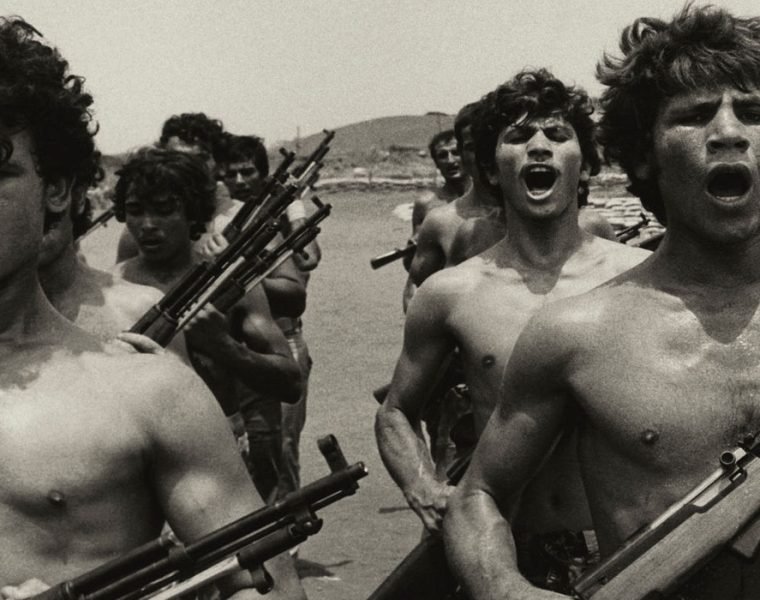 Palestinian Fighter Training in Beirut, 1976 © Don McCullin