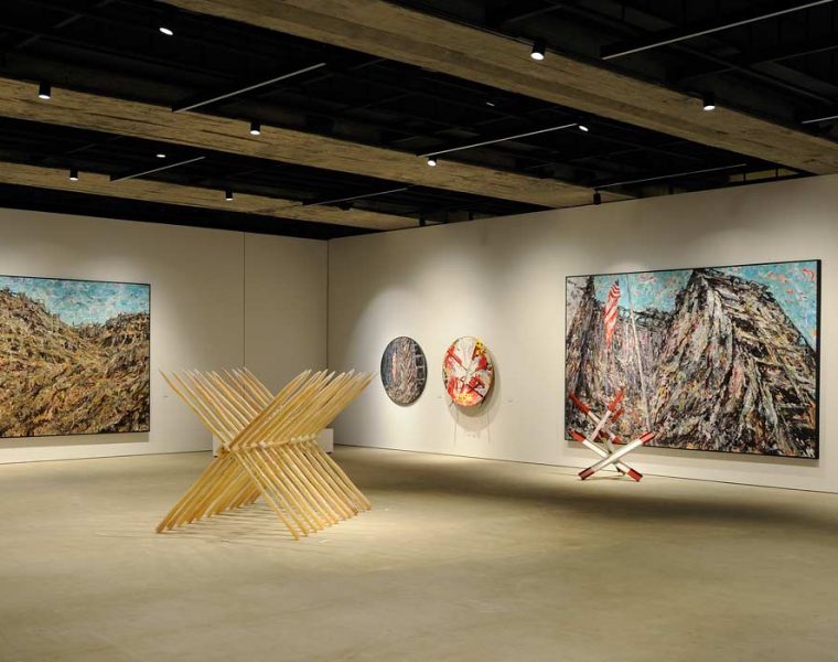 Works by Ayman Baalbaki at Agial Gallery