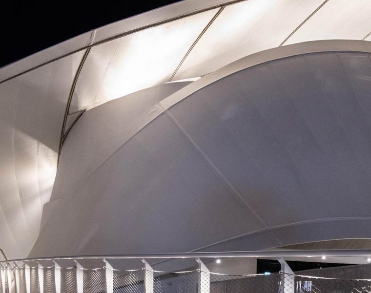Visitors at the Luxembourg Pavilion, Expo 2020 Dubai. (Photo by Mahmoud Khaled/Expo 2020 Dubai)