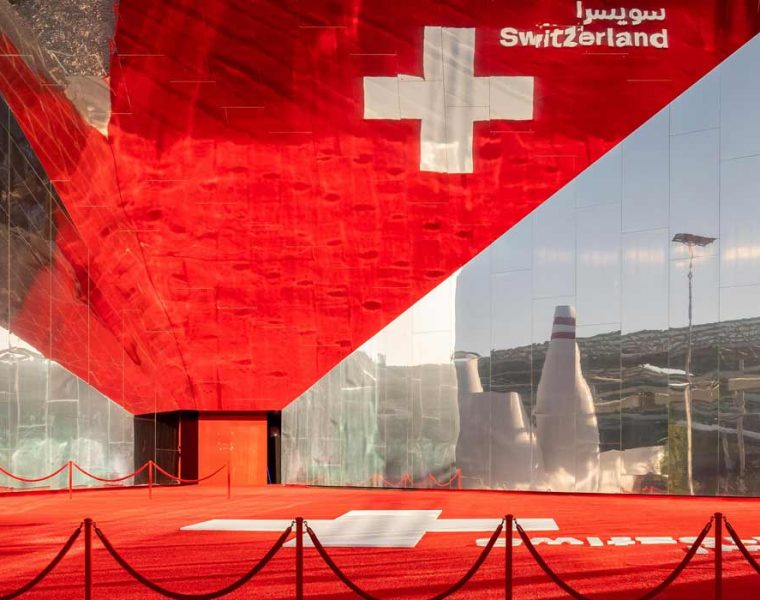 Switzerland Pavilion, Expo 2020 Dubai. (Photo by Suneesh Sudhakaran/Expo 2020 Dubai)