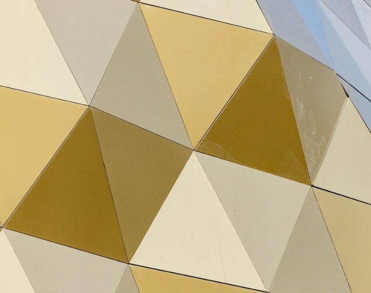 Exterior details of the Kuwait Pavilion