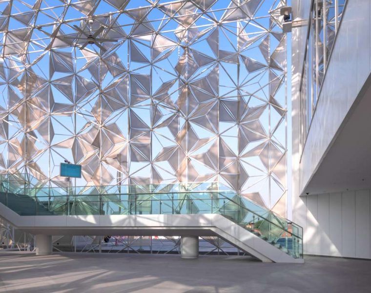 Japan Pavilion, Expo 2020 Dubai. (Photo by Dany Eid/Expo 2020 Dubai)
