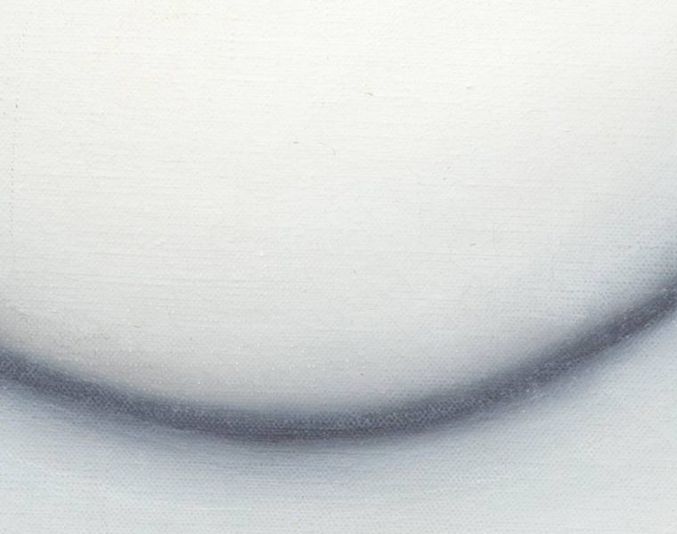 Huguette Caland, Bribes de corps. Oil on linen, 49 x 35 cm, 1973. Courtesy of Studio Huguette Caland.