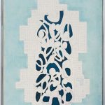 LATIFA TOUJANI, Untitled, circa 1970. Oil on canvas. Signed on the reverse, 199 × 99 × 5 cm. Collection: Guggenheim Abu Dhabi